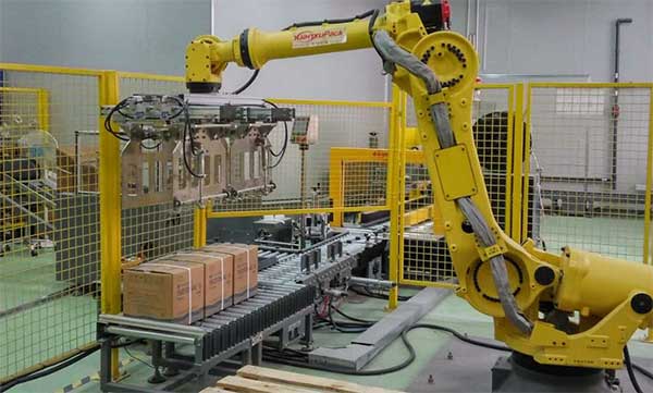 工业码垛机器人可以应用在哪些行业呢?